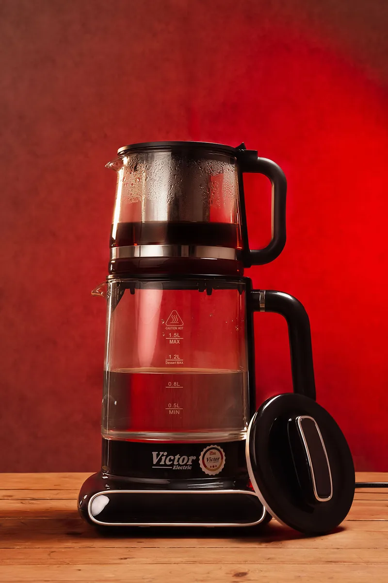 Multi-functional glass tea pot