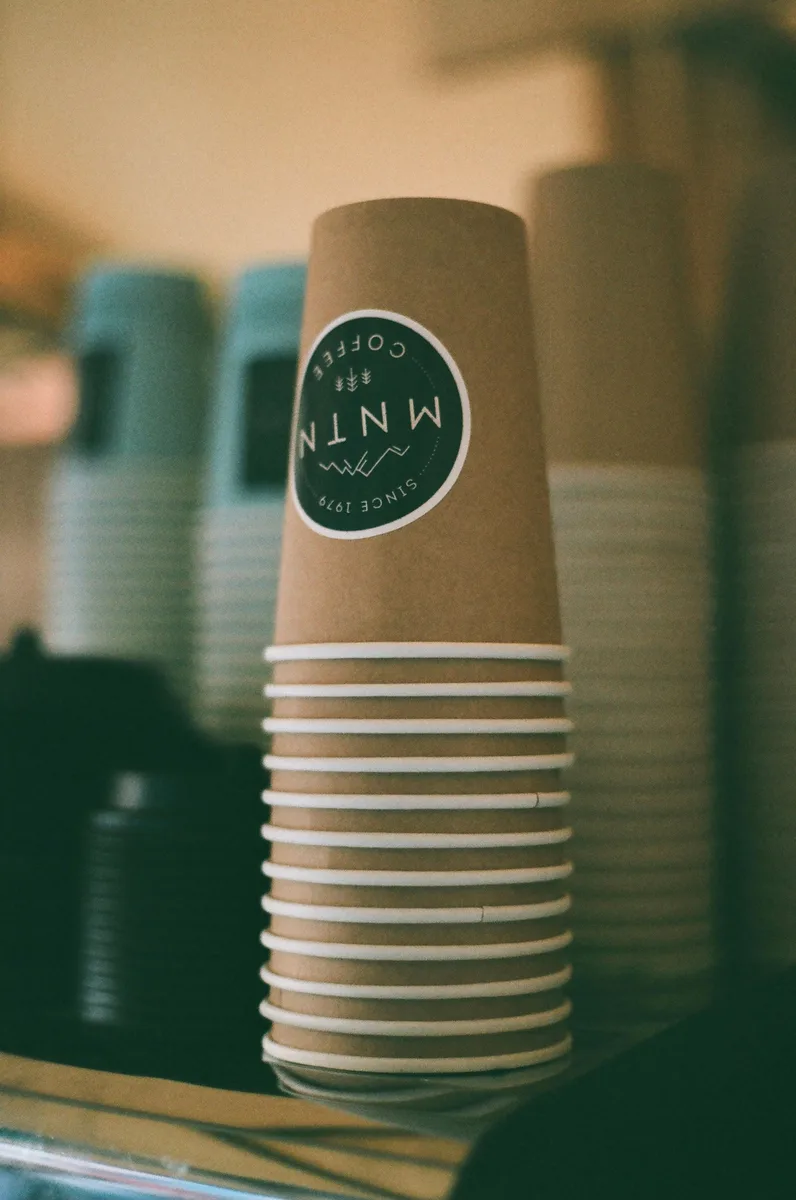 Commercial custom disposable coffee paper cups