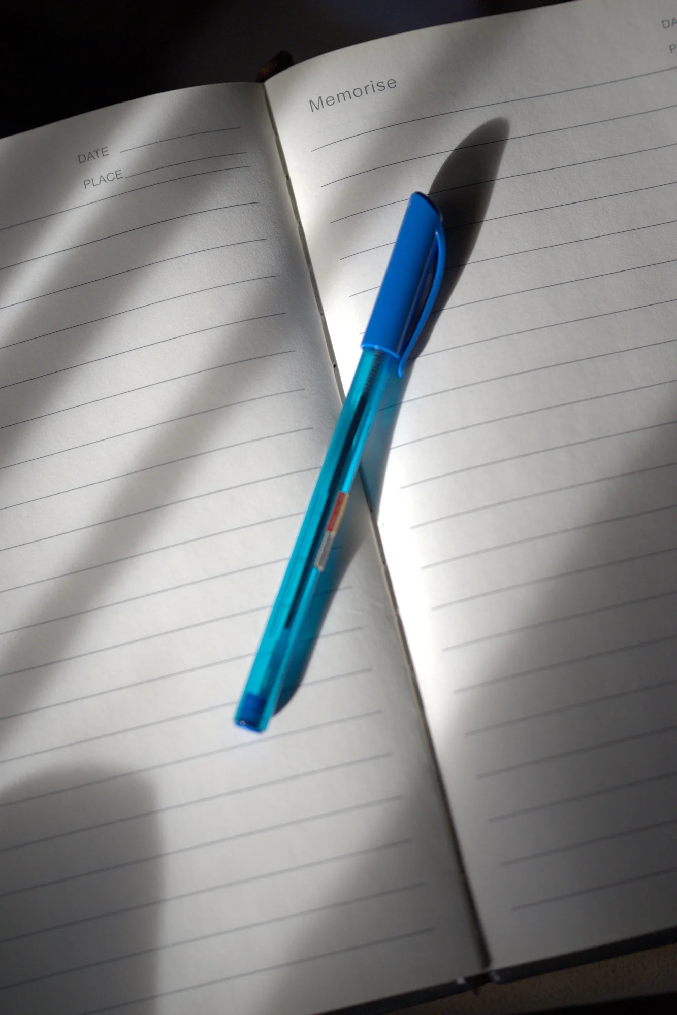 Blue Gel Pen Stationery Writing Tool